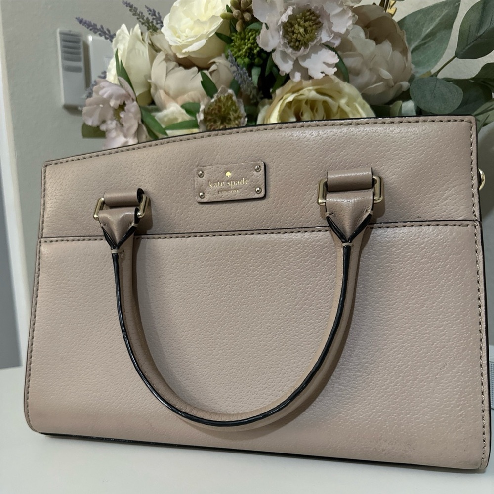 kate spade new york- Grove Street Caley satchel - light pink nude